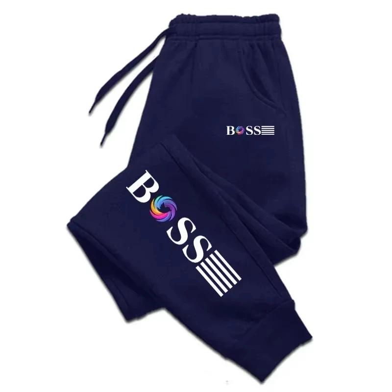 2025 nouveaux pantalons de sport à course lente pour hommes pour les loisirs quotidiens patron lettr