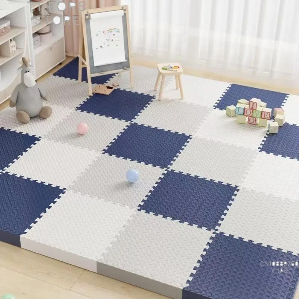Tapis de jeu pour bébé épais de 2.5cm, antidérapant, résistant aux chutes, réutilisable, pour enfant