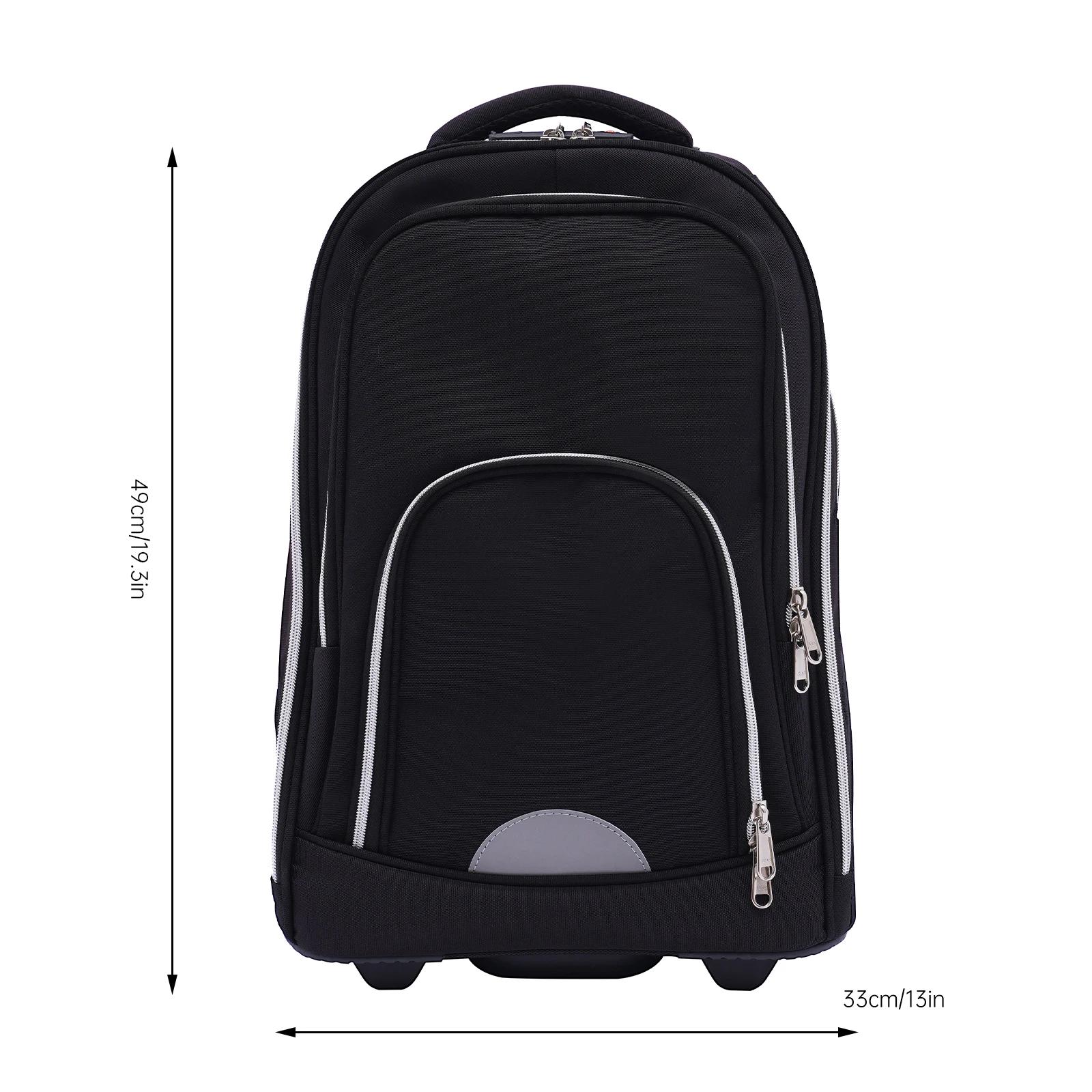 NOUVEAU Sac à dos trolley 45L, idéal comme bagage à main avec roulettes, multifonctionnel, adapté au