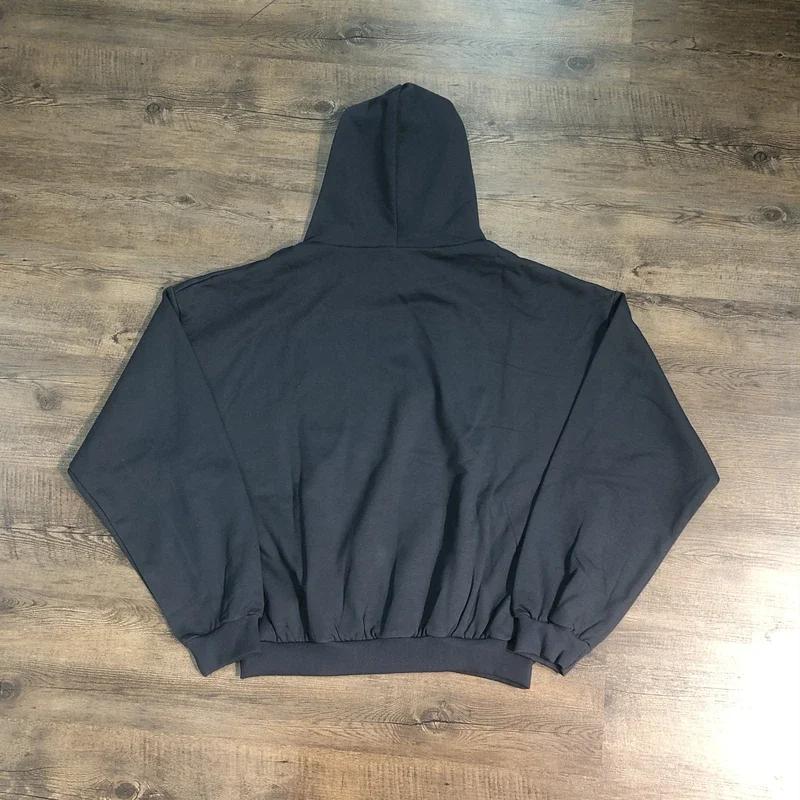 SAINT OF MICHAEL 1:1 BULLY KANYE Style américain sweat surdimensionné imprimé Vintage pull ample swe