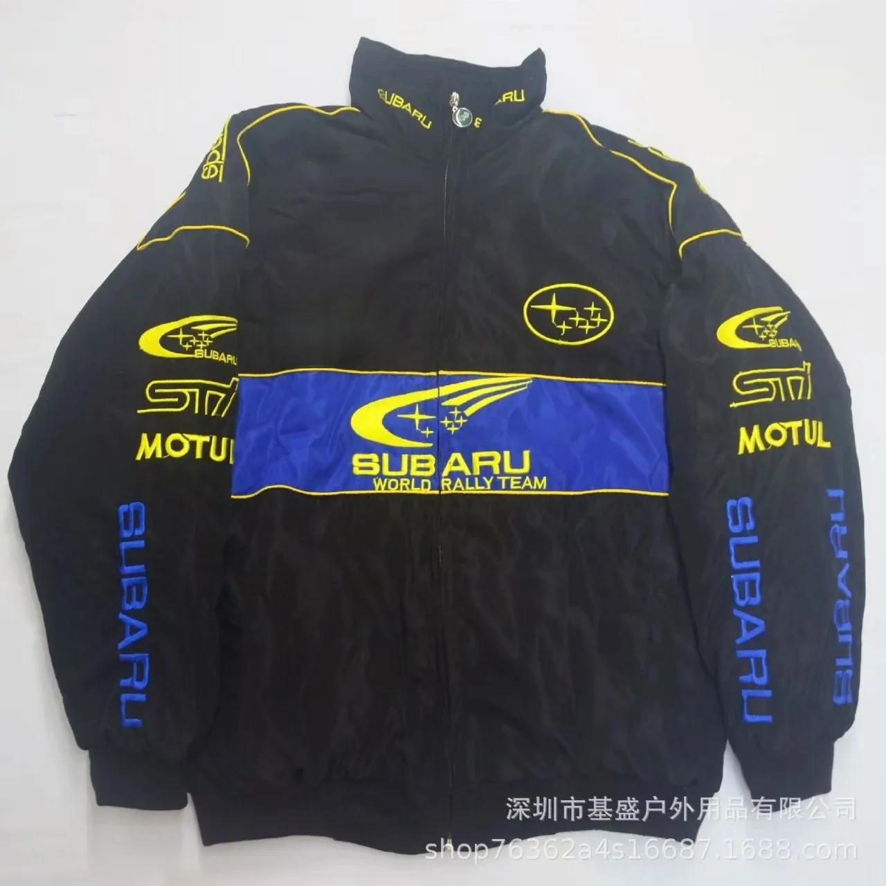 Combinaison de course Subaru F1 pour hommes, veste décontractée de printemps et d'automne, veste de 