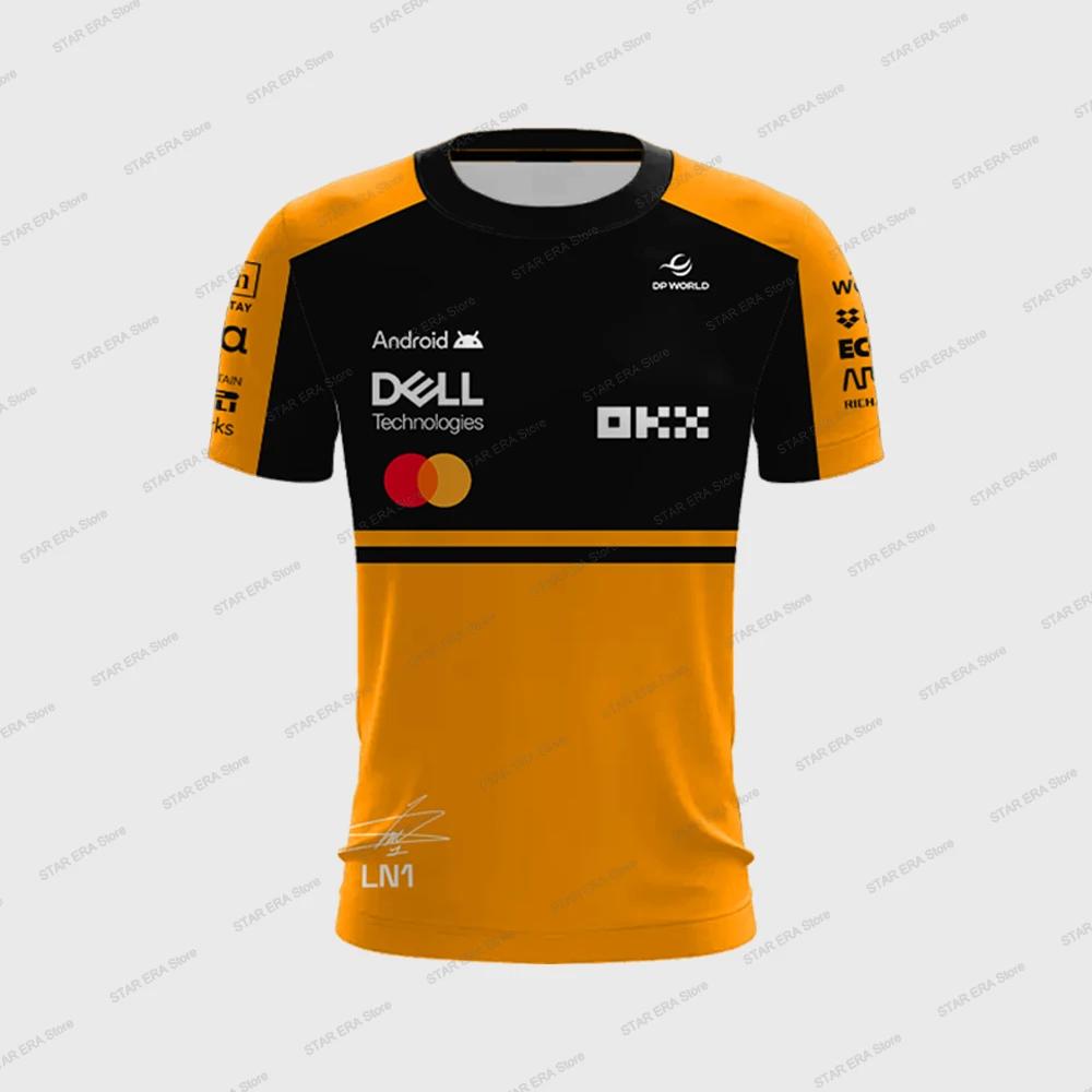 Nouveau T-shirt Norris Driver 2026 pour homme, réplique Oscar Piastri 81, manches courtes, grande ta