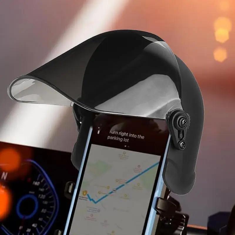 Support de téléphone portable pour moto, pare-soleil, casques de montage, petits casques de téléphon