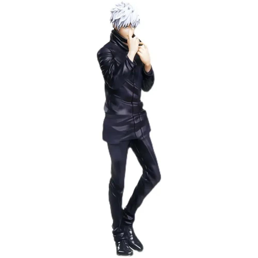 Figurines de dessin animé Jujutsu Kaisen Gojo Satoru, 18cm/7,09 pouces, modèle de Collection en Pvc,