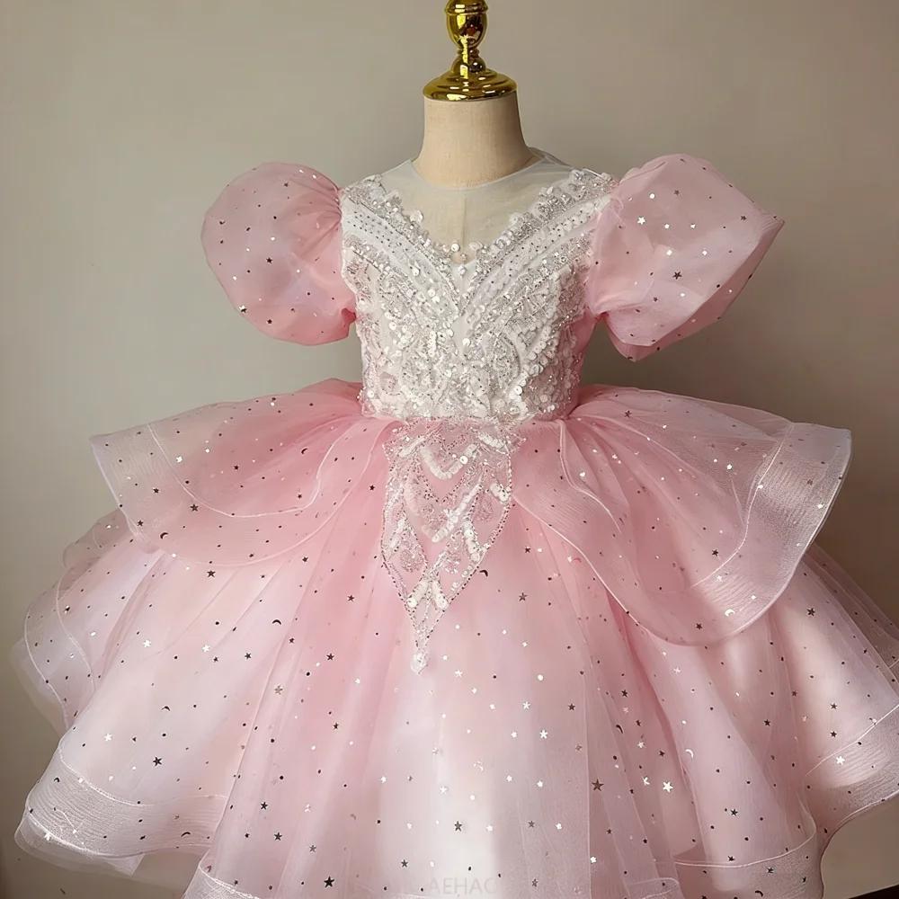 Robe de Soirée d'Anniversaire pour Adolescentes, Tenue de Princesse, Robe de Piano, Robe de Demoisel
