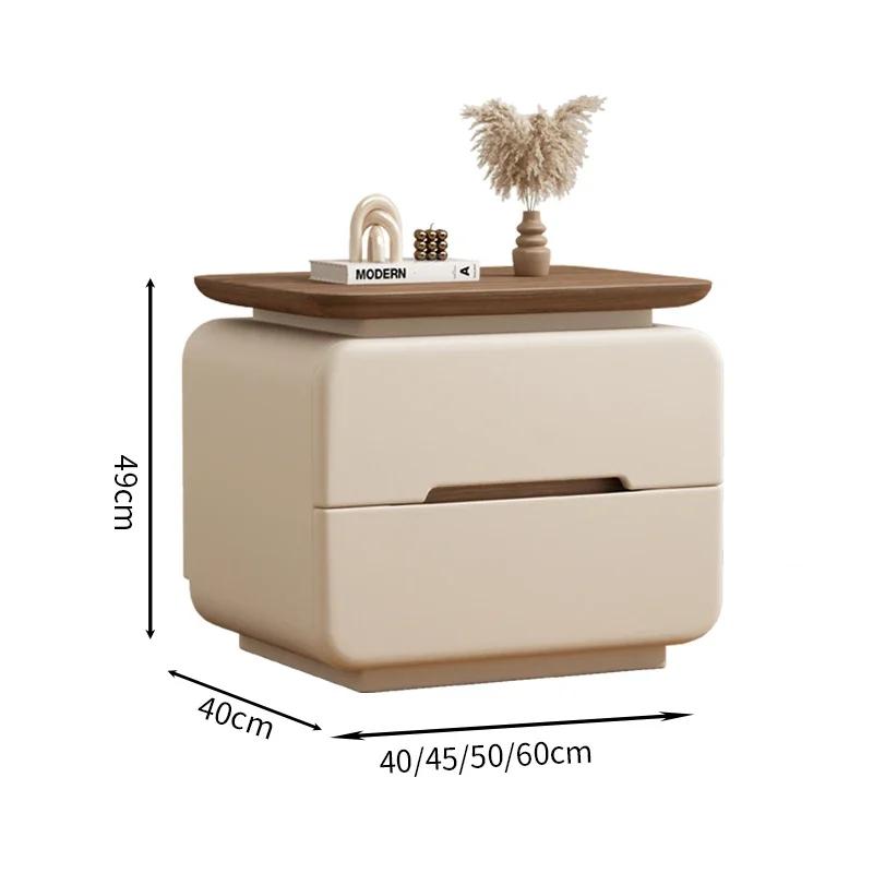 Table De nuit européenne élégante, rangement Simple et tendance, Table De nuit De luxe mignonne avec