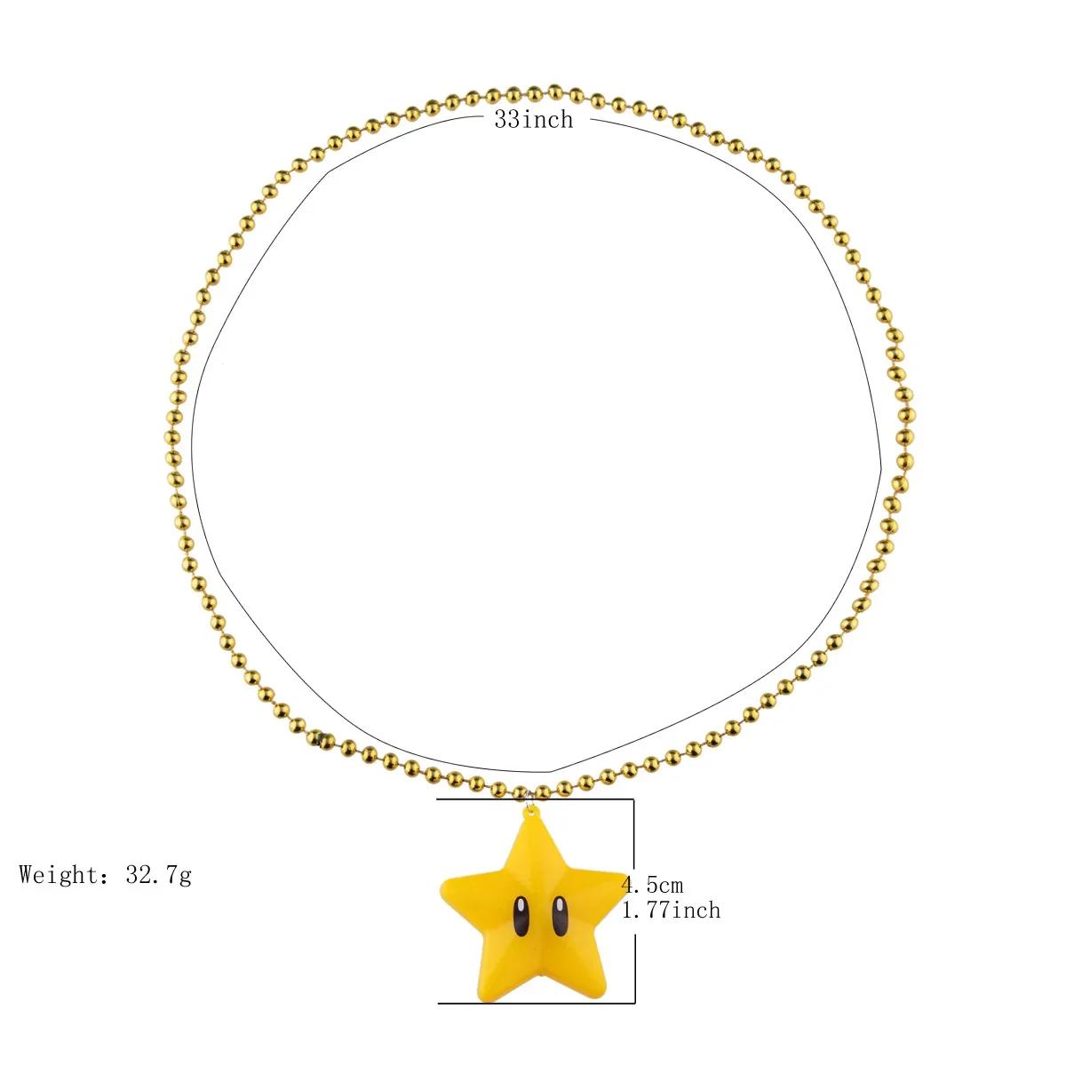 Porte-clés lumineux étoile de dessin animé, mignon, en acrylique, lampe étoile, accessoires de sac p