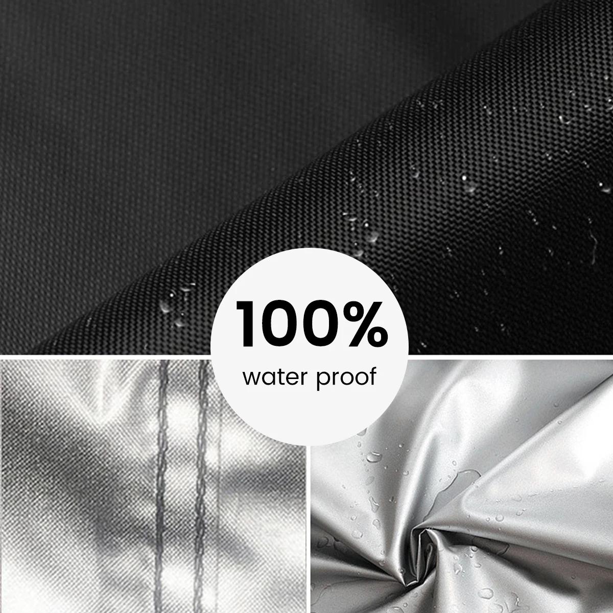 Couverture de gril de Barbecue en tissu Oxford 210D, couverture de Barbecue Durable, robuste, étanch