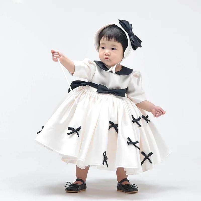 Robe de premier anniversaire pour bébé fille, automne hiver, haut de gamme, légère, Niche de luxe, r