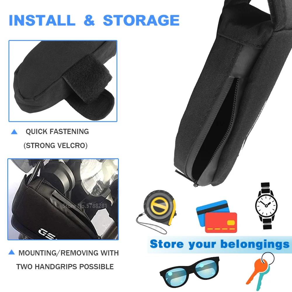 Sac de rangement gauche droite pour moto, pour R1200GS R1250GS R 1200 GS, sacs de carénage, paquet d