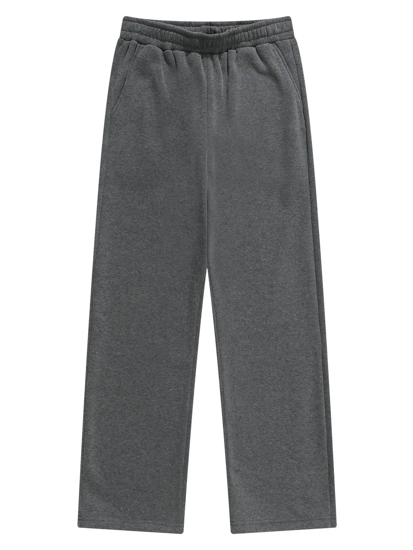 Pantalons de survêtement à jambes larges pour hommes 2026, pantalons de survêtement pour hommes et f