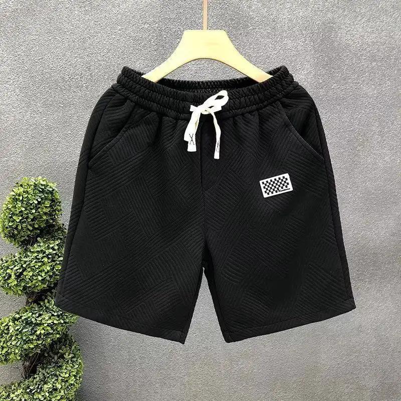 Short à la mode pour hommes, vêtements confortables à taille élastique, pantalons courts respirants,