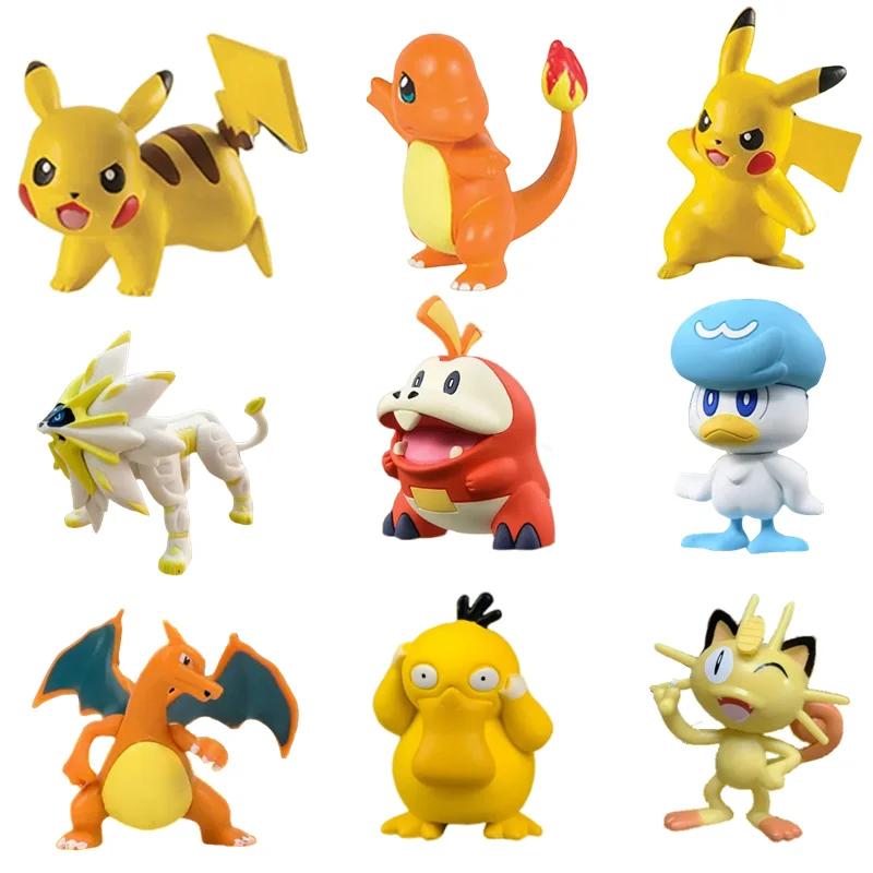 Figurine Pokeball Pokemon, boule elfe, dessin animé, Pikachu, Charizard, monstre de poche, animal de
