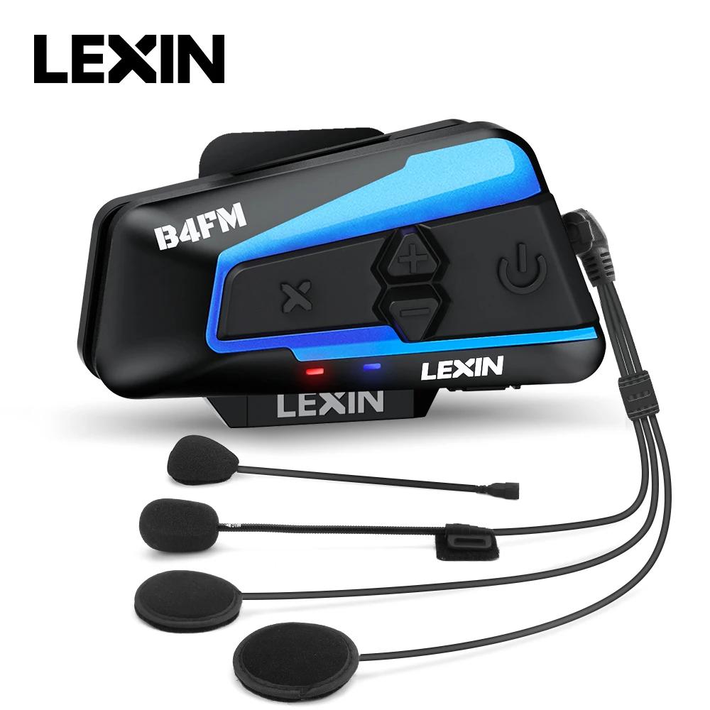 Lexin B4FM-X pour 10 Motocyclistes Intercom Moto Bluetooth Casque sauna ensembles BTpig Moto Interco
