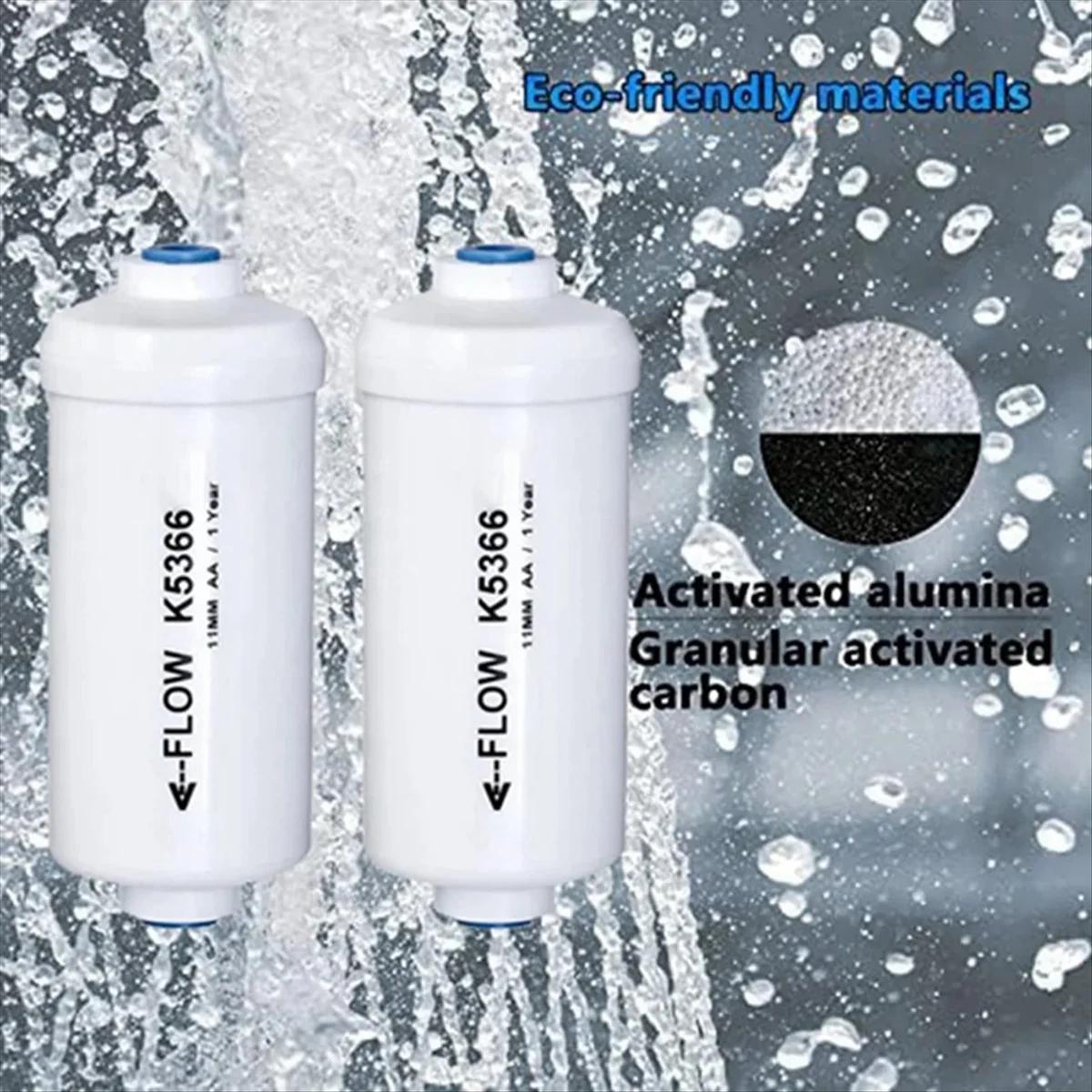 Filtre à eau au fluorure de rechange K5366, compatible avec les éléments de purification du système 