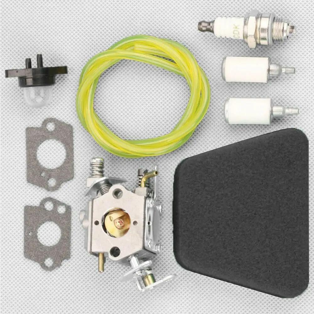 Kit de carburateur de tronçonneuse pour Partner 351 352 370 371 Poulan 2050 2055 2115 2150 2175 McCu