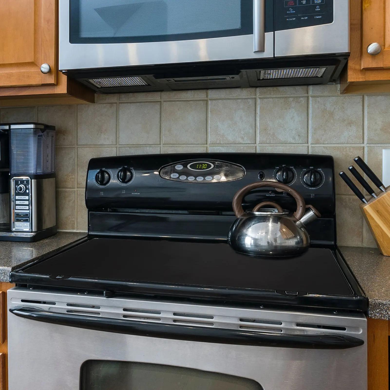 Juste de protection coordonnante pour dessus de cuisinière électrique, couvercle de cuisinière à ind