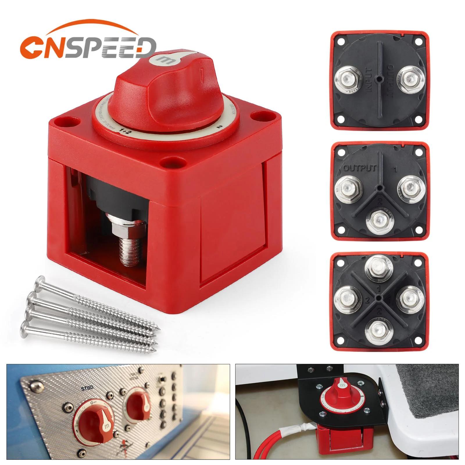 Coupeur de commutateur de masse de batterie 2 3 4 positions, simple et double pour panneau de comman