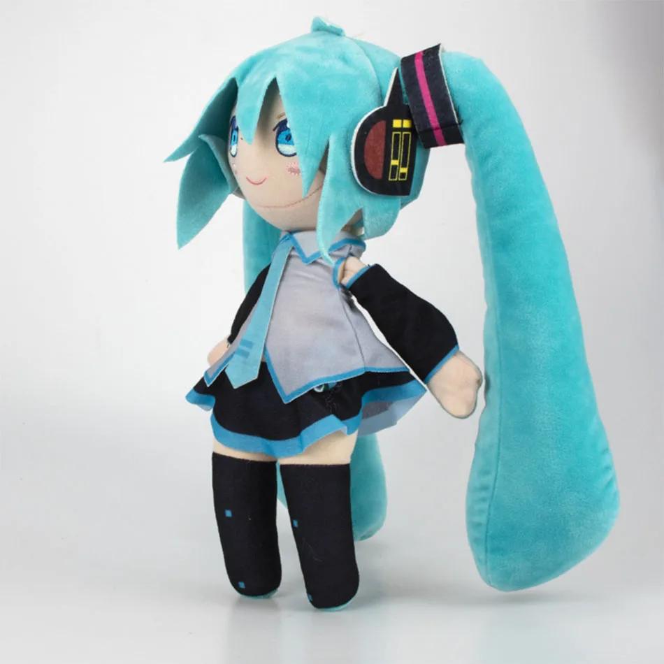 20-29 cm Hatsune Miku Kawaii Q Version Fufu Figure en peluche poupée Anime périphérique en peluche j