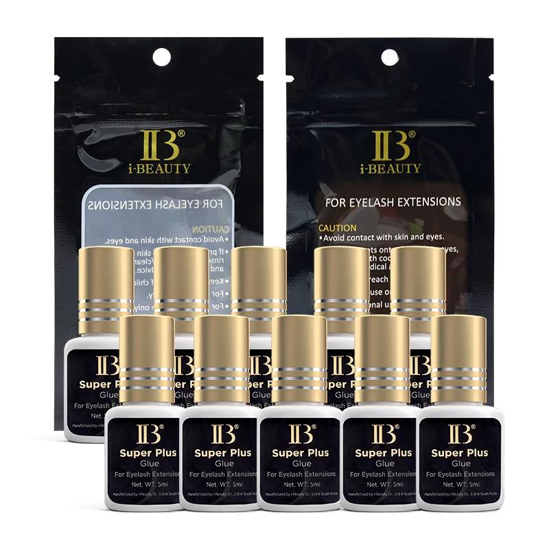 2/5/10 bouteilles d'origine IB Ibeauty Super Plus colle pour Extensions de cils 5ml corée IB capucho