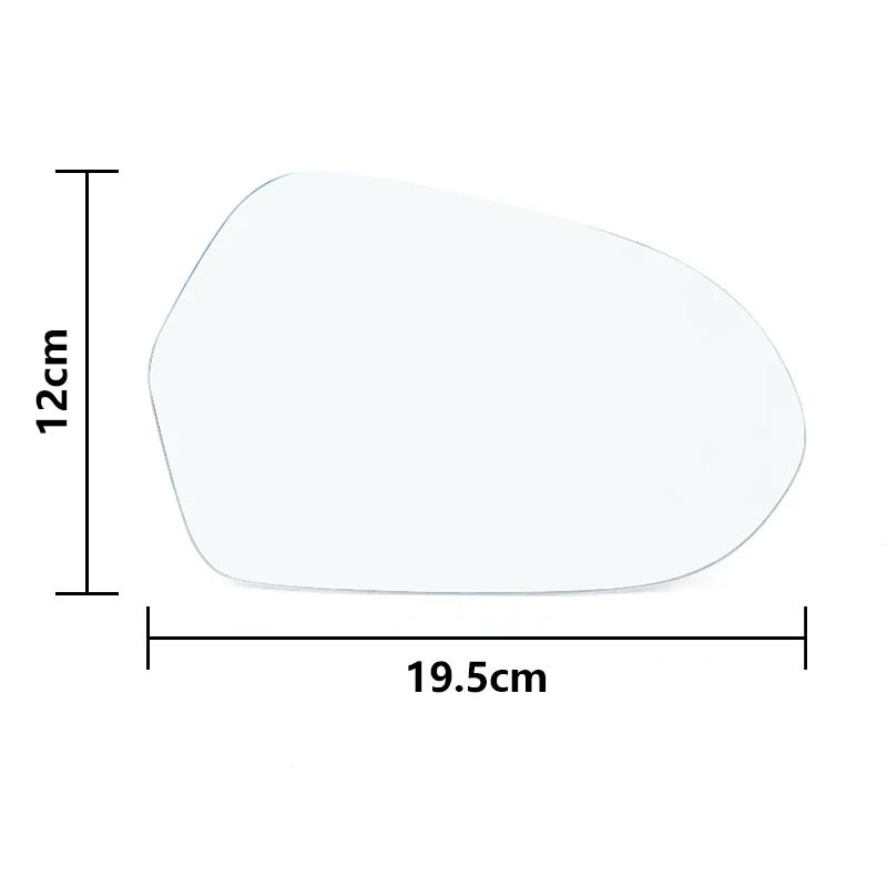 Miroir de porte latéral de passager, en verre chauffé transparent pour Audi A6 Quattro S6 Allroad Av