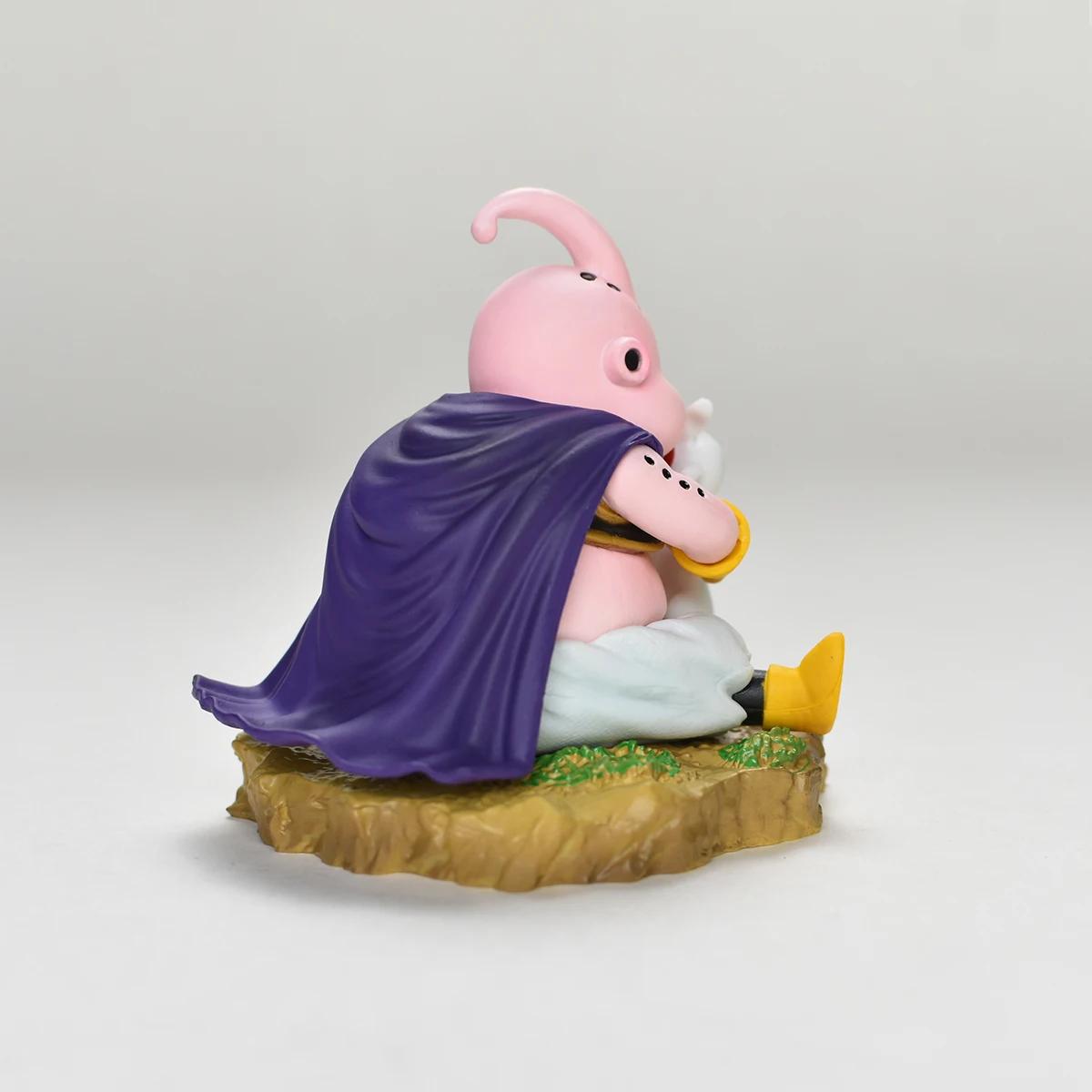Figurines de dessin animé Dragon Ball Majin Buu, 8cm, Version Q, Statue en Pvc, modèle Gk, jouets, d