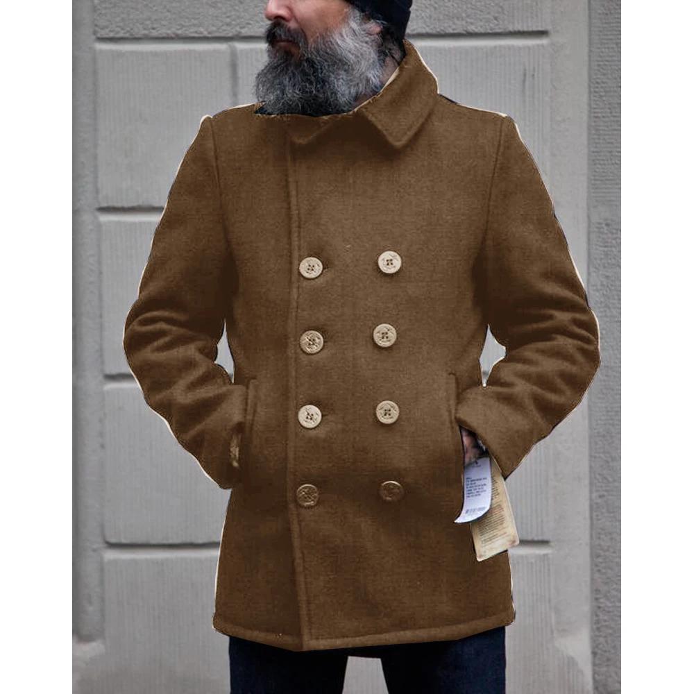 Homme vestes pour hommes automne et hiver laine de haute qualité vente chaude veste affaires décontr