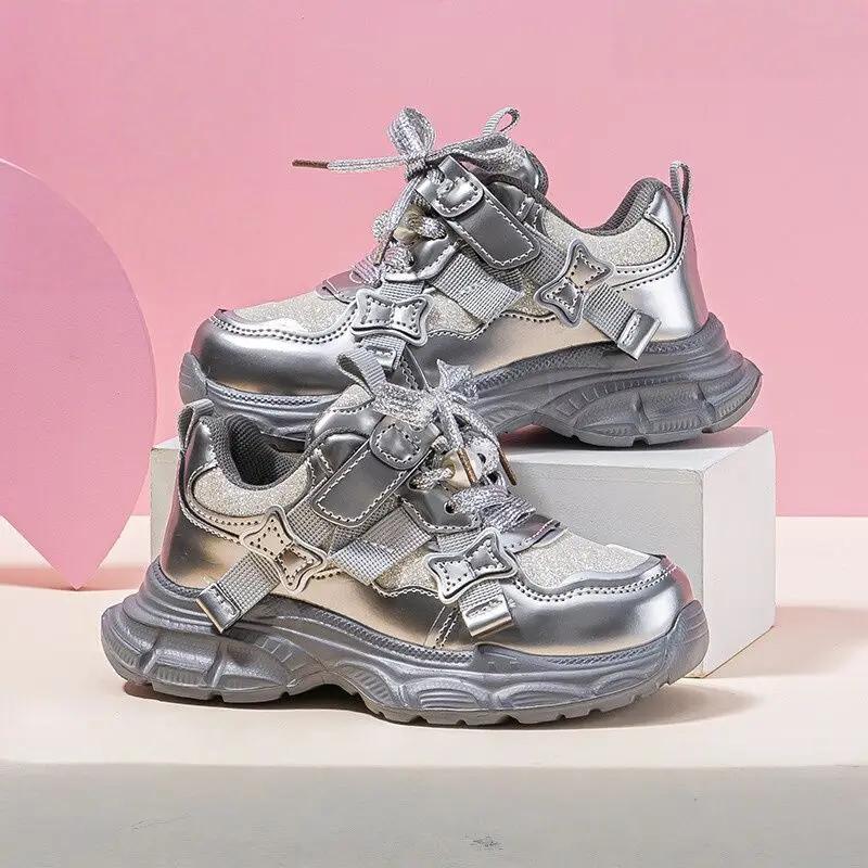 Filles enfants chaussures décontractées 2026 printemps automne nouvelle mode baskets enfants confort