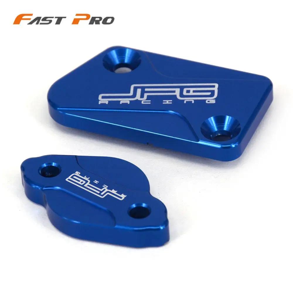 Couvercle de réservoir de frein avant et arrière CNC pour moto, bouchons de couvercle de moteur pour