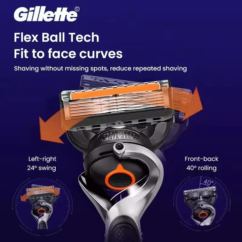 Rasoir Gillette Fusion 5 ProGlide pour homme, lames de rasoir Gillette Fusion 5 ProGlide, recharges 