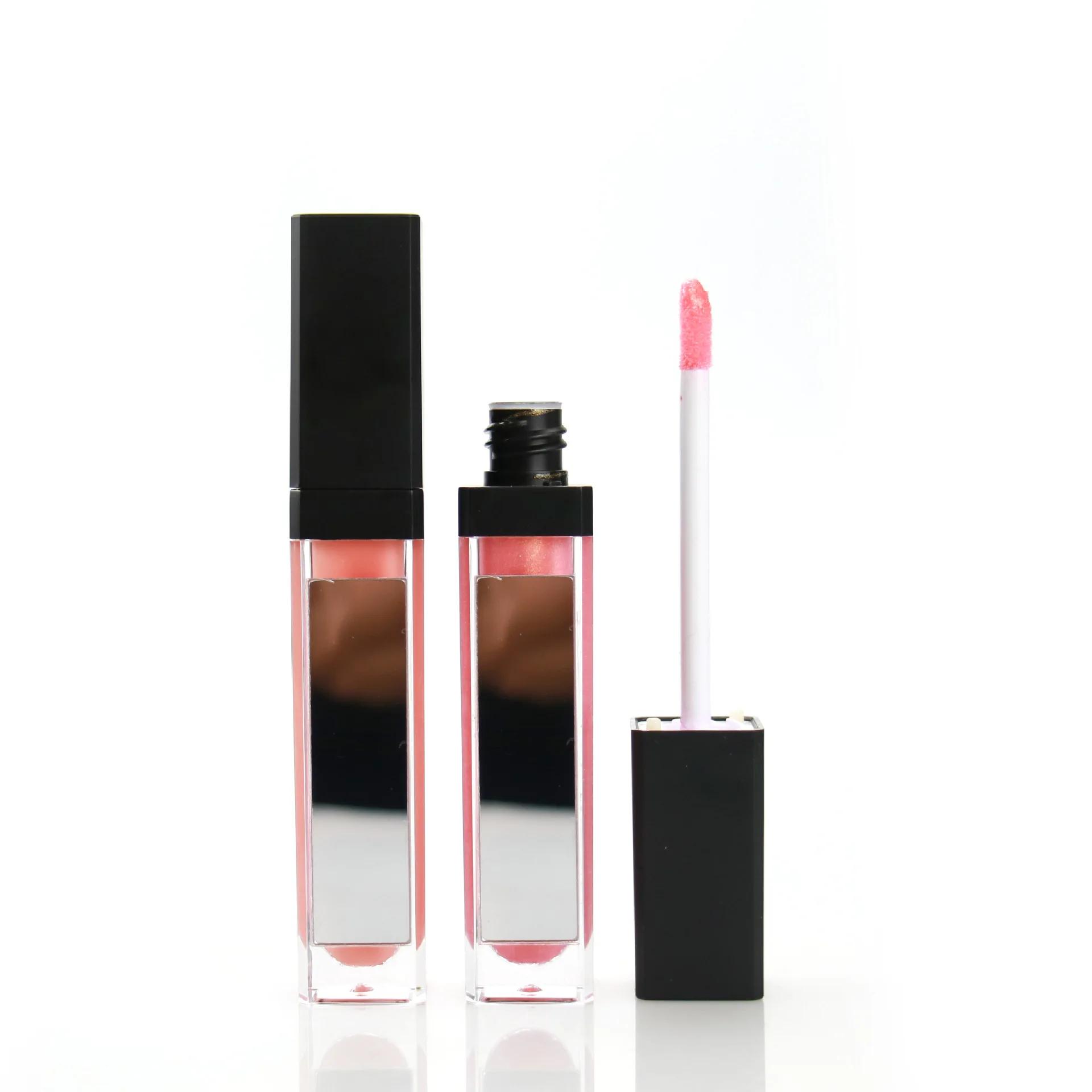Rouge à lèvres et gloss à lèvres en marque privée, logo personnalisé, tube lumineux LED P42 P43, fin