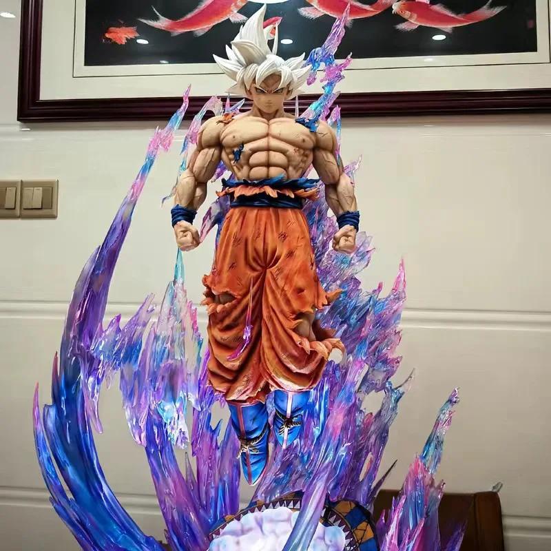 Nouvelle figurine Dragon Ball Son Goku 25 cm Ultra Instinct Super Saiyan 2025 – Statue en PVC, modèl