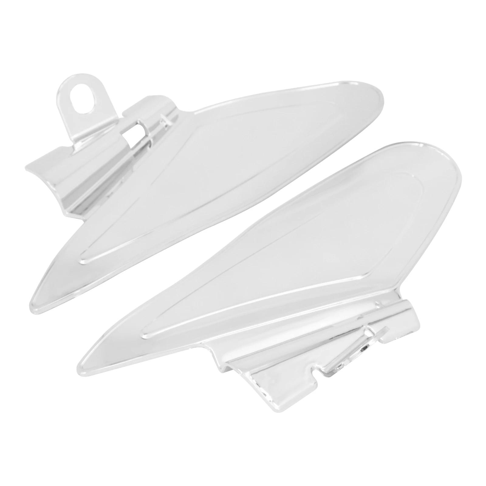 Boucliers de chaleur réfléchissants chromés pour moto, déflecteur d'air pour chef indien, classique,