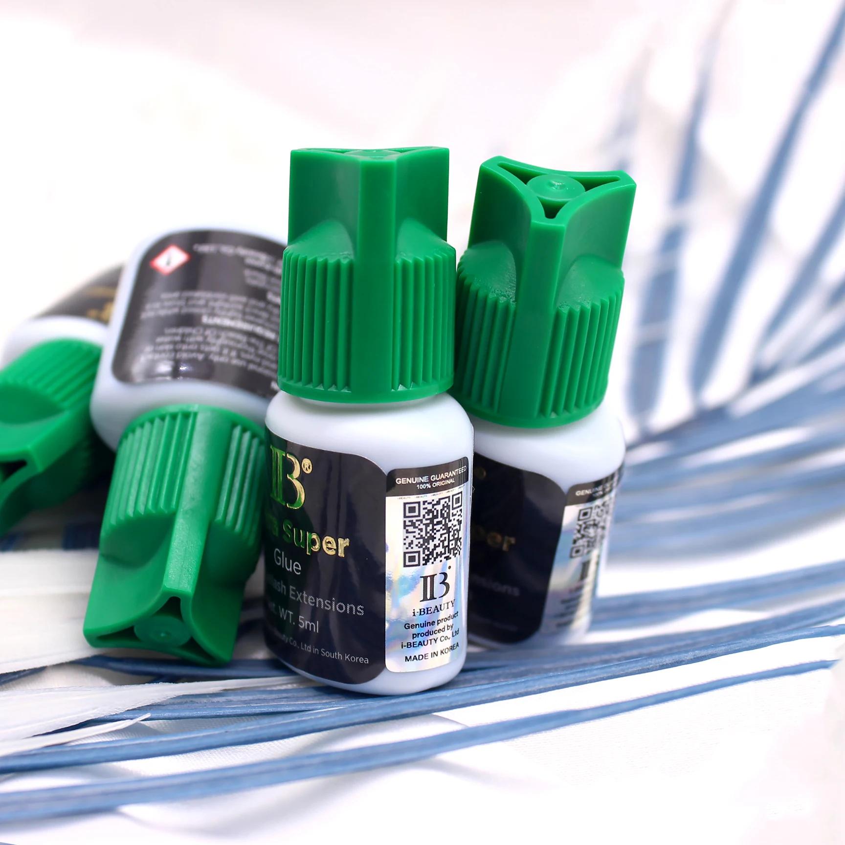 IB 5ml corée Original IBeauty Ultra Super Extensions de cils colle 5ml IB capuchon vert faux cils co