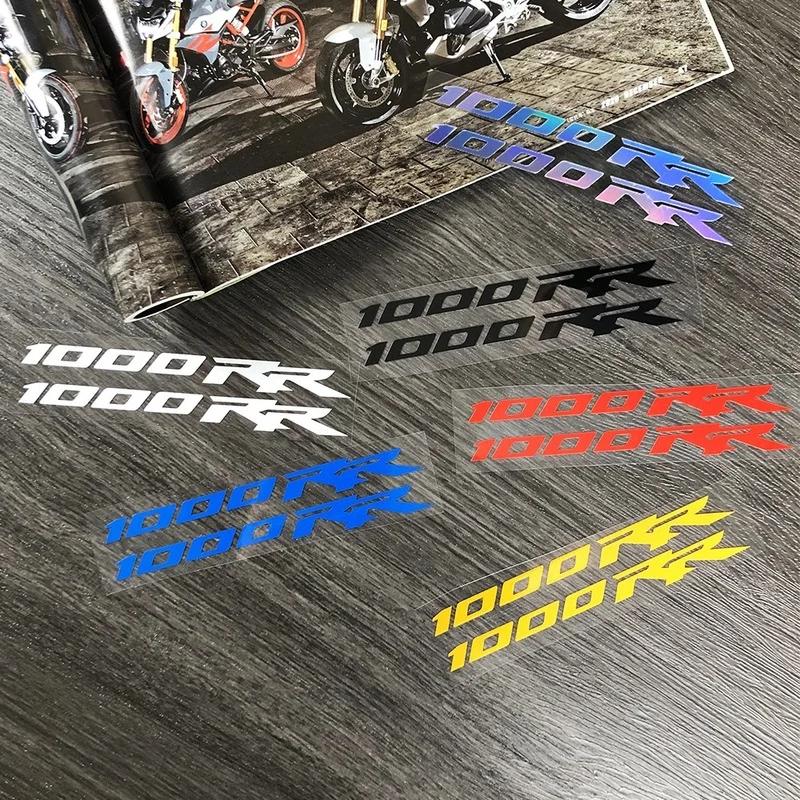 Autocollants réfléchissants pour casque de moto, autocollants pour réservoir, roues, jantes, 1000RR,