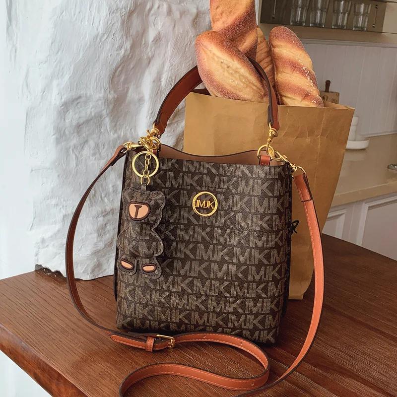 Sac à main vintage de style classique pour les déplacements, sac seau adapté à toutes les occasions,