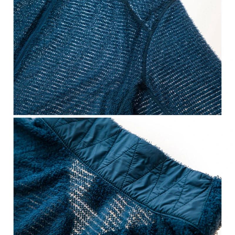 Pullover en polaire à demi-zip pour homme, col montant, veste thermique intermédiaire, antistatique,