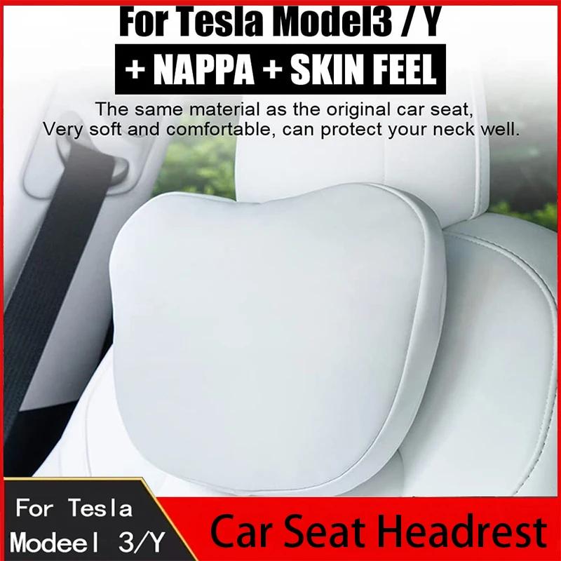 OULEX – oreiller appui-tête de siège de voiture, pour Tesla 19 – 2025 Model3/Y, coussin de soutien d