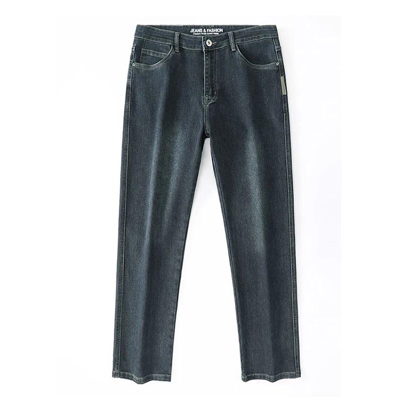Jean Baggy pour hommes, pantalon en Denim, décontracté, droit, extensible, polyvalent, jambes larges