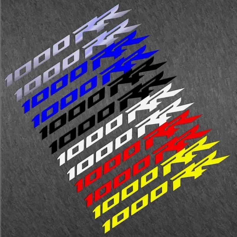 Autocollants réfléchissants pour casque de moto, autocollants pour réservoir, roues, jantes, 1000RR,
