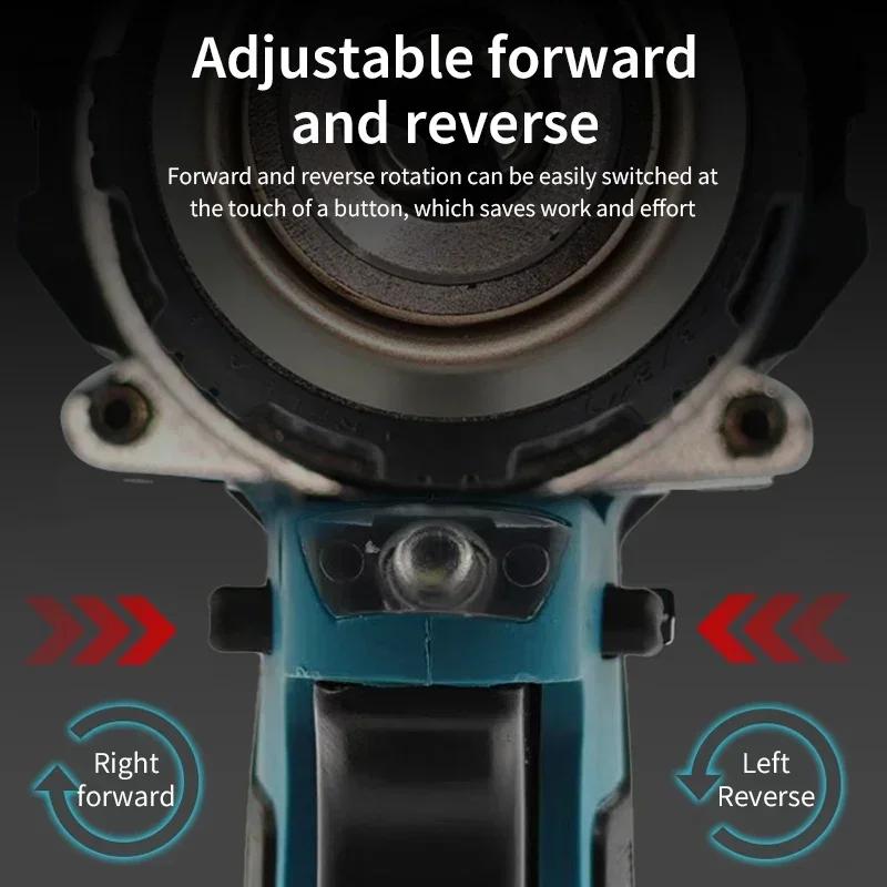 Makita Original DDF487 perceuse à percussion sans fil 18 V tournevis à percussion électrique sans br