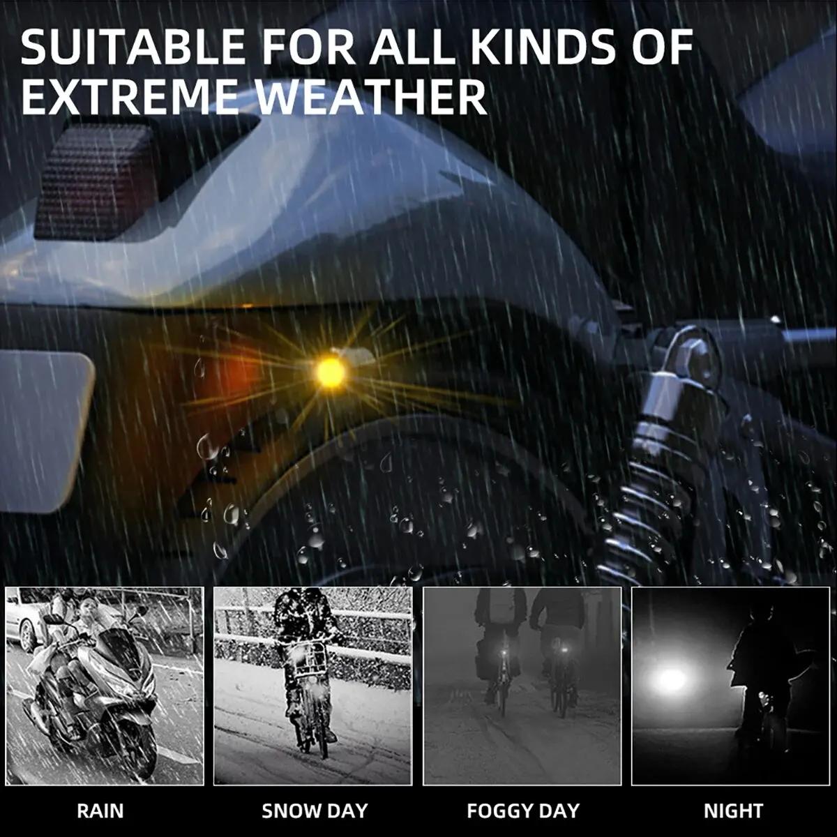 2 feux de plaque d'immatriculation LED Eagle Eye pour Moto, feu arrière jaune, accessoires de Moto, 