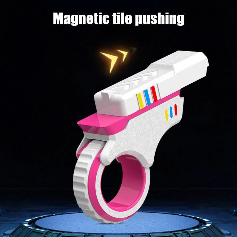 Curseurs de doigts rotatifs Fidget Toy bureau soulagement de la pression curseur cliquet doigt Fidge