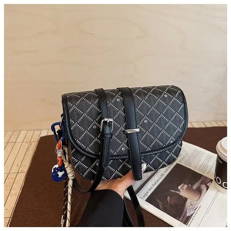 Sac à langer de luxe tendance pour femme, grande capacité, sac fourre-tout élégant en cuir, sac à ba