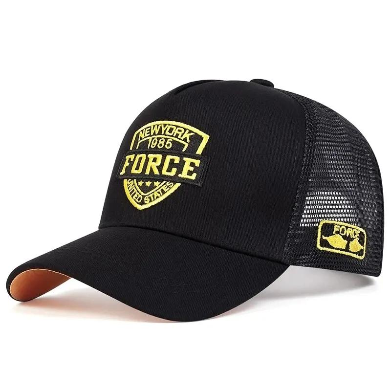 Casquette de Baseball en maille pour hommes et femmes, chapeau de Sport de plein air avec lettres, u