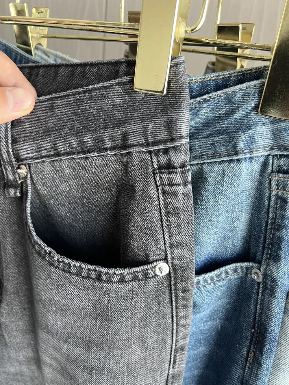 Z1975 jean long taille droite 2025 ETJ automne/hiver nouveau produit de lavage y2k jean classique po