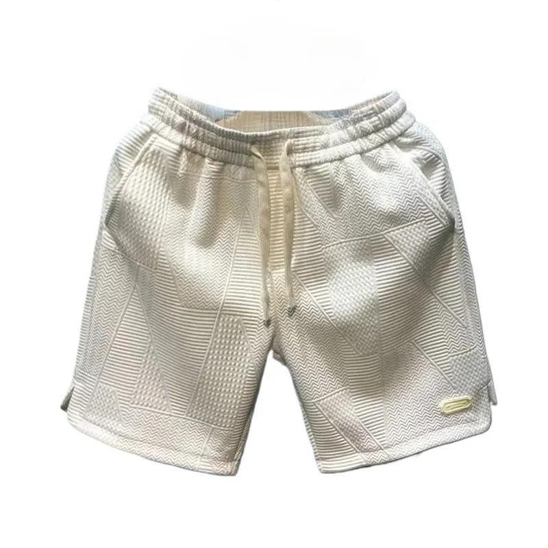 Short pour hommes été course décontracté Jogging Sport pantalon court lettre imprimer couleur unie c