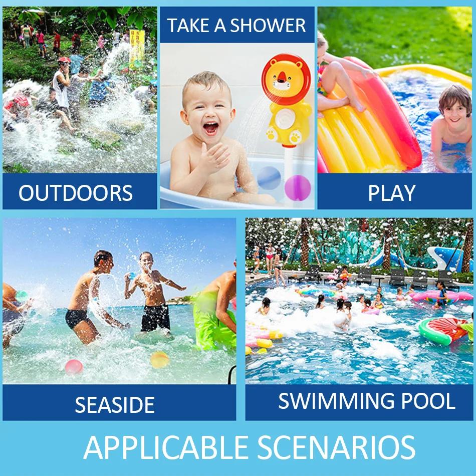 Ballons d'Eau Réutilisables, à Remplir Rapidement, pour la Piscine, pour Enfant, Nouveau