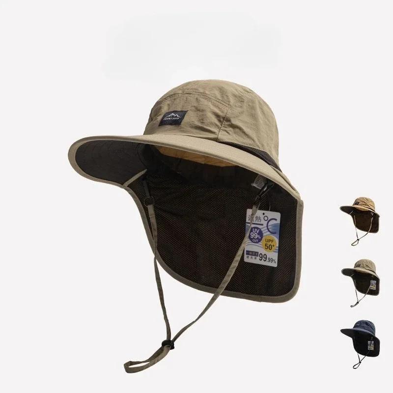 Casquettes Panama unisexes d'été à large bord, imperméables, à séchage rapide, visière d'extérieur, 