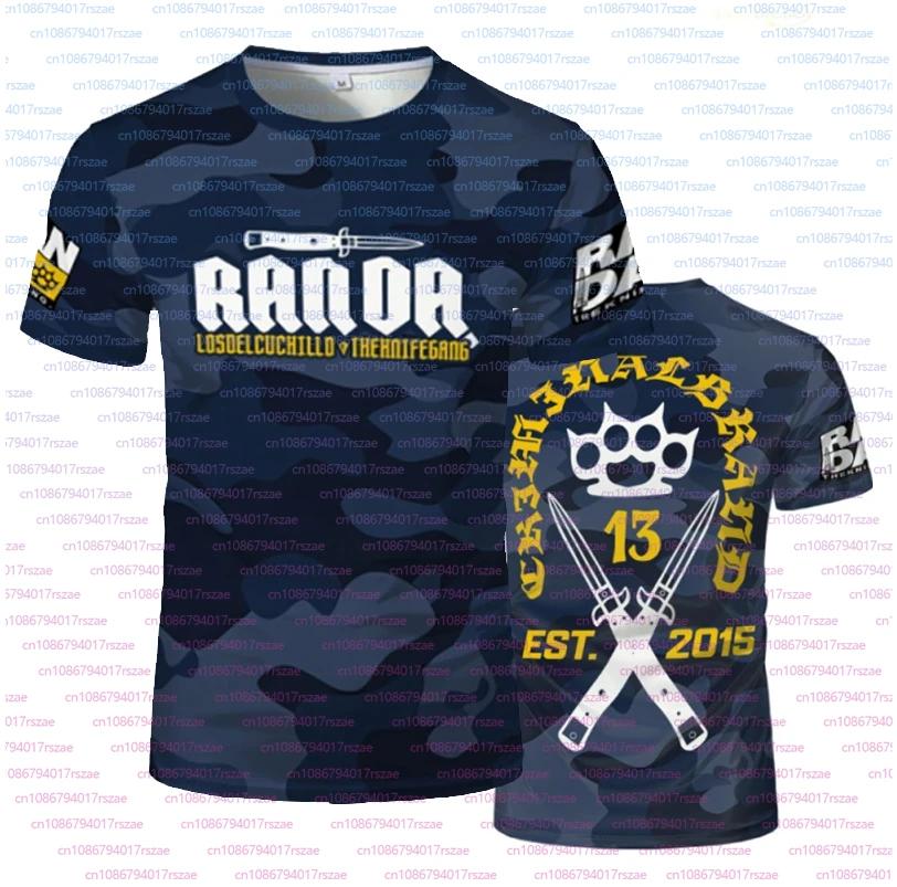 Vêtements de sport de boxe en plein air RANDA Camouflage Fans Jersey vêtements de combat d'entraînem